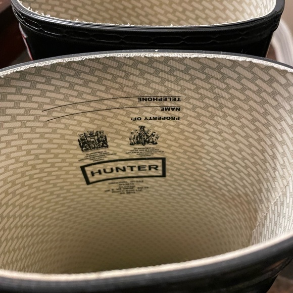 Hunter Knee high rain fall autumn Boots - Picture 6 of 10